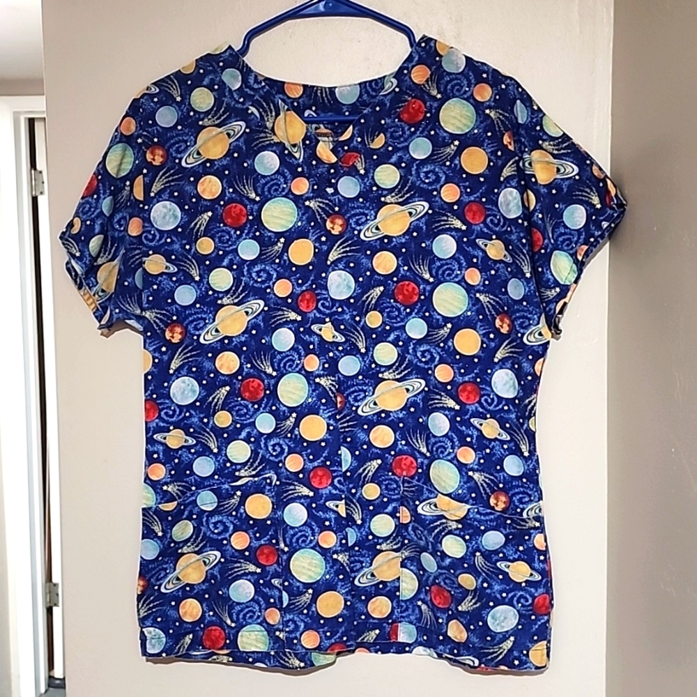 Cotton Club woman's scrub top